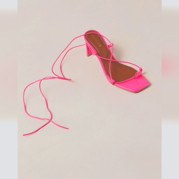 Alohas Bellini - Magenta Leather Sandals - Picture 3 of 10